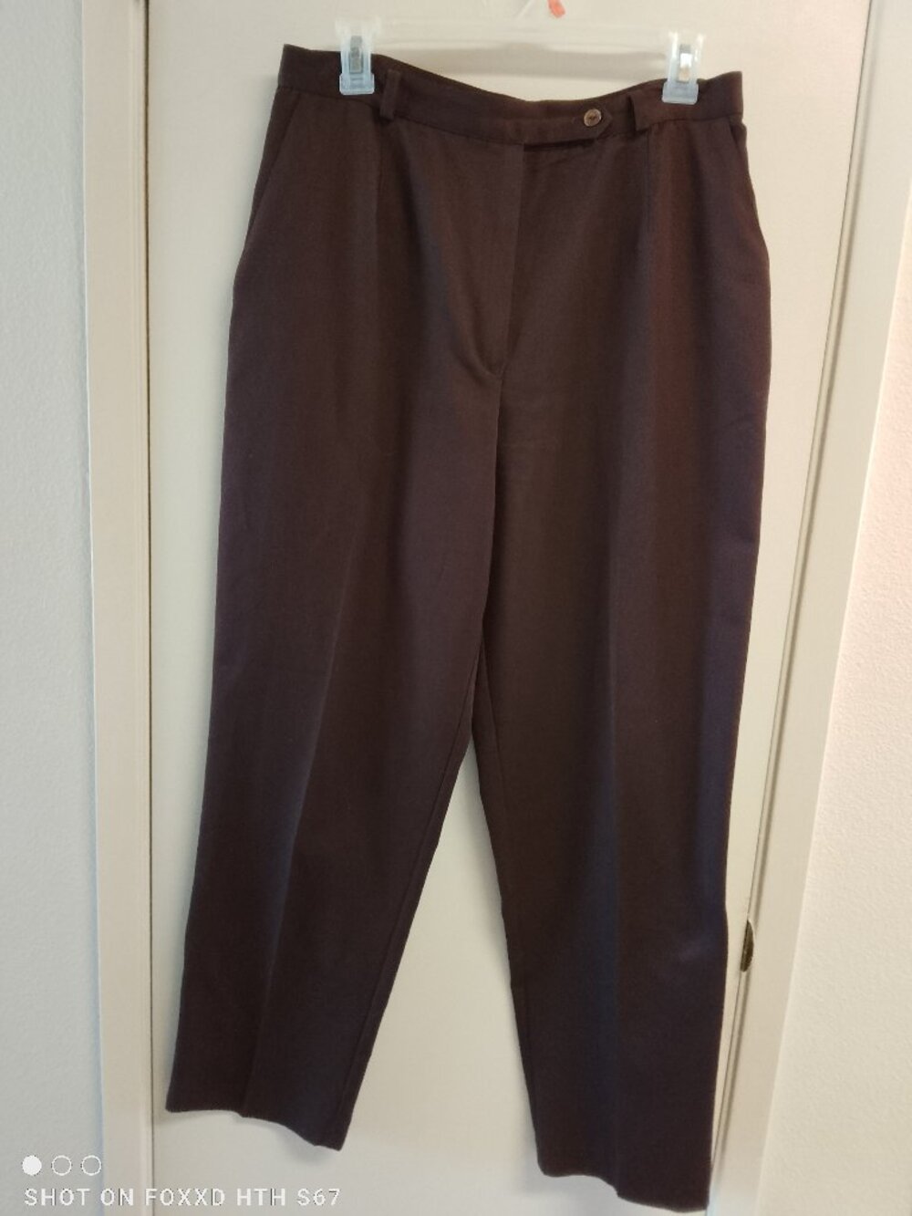 Women's EP Pro Brown Golf Trouser Pants Size 12